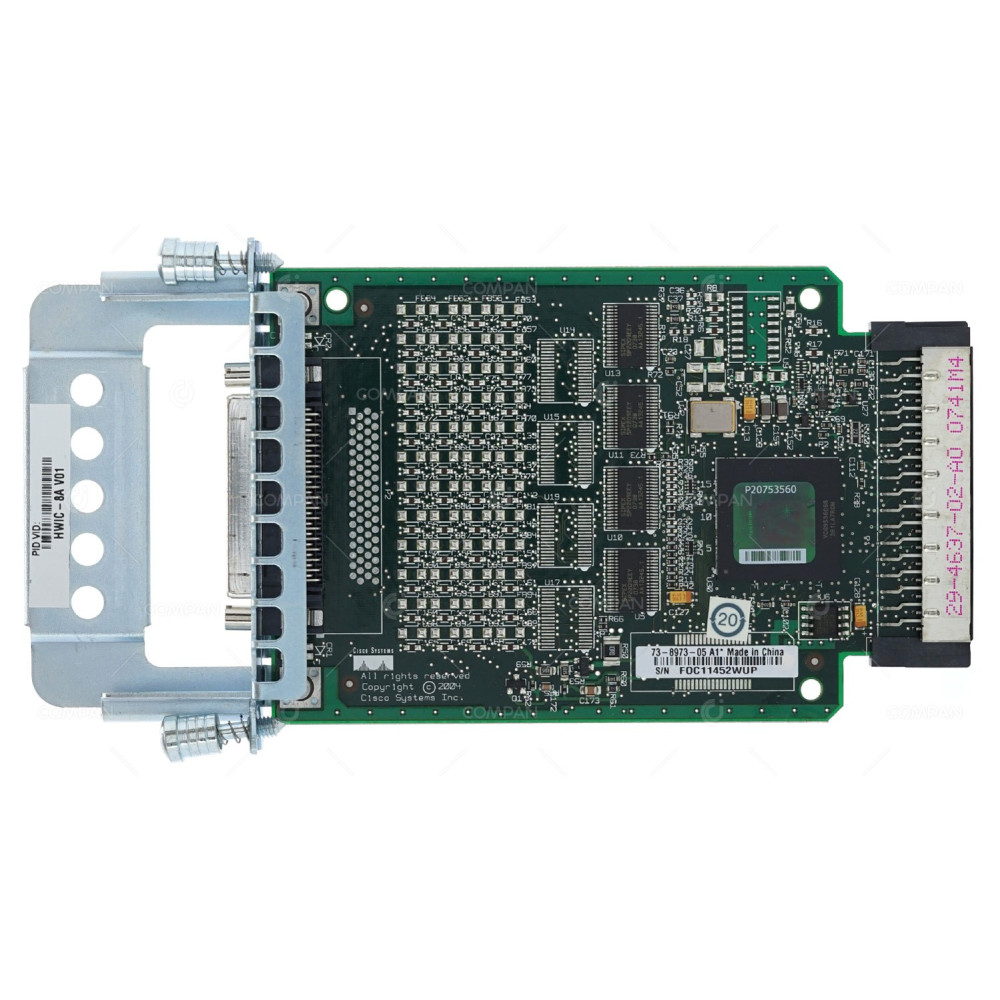 HWIC-8A CISCO 8-PORT ASYNCHRONOUS HIGH SPEED WAN INTERFACE CARD